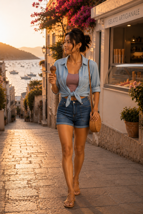 Jeansshort