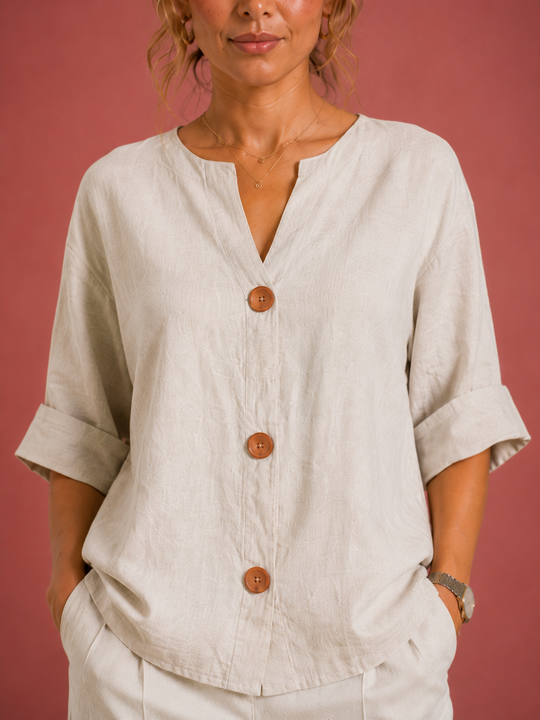 Linnen blouse