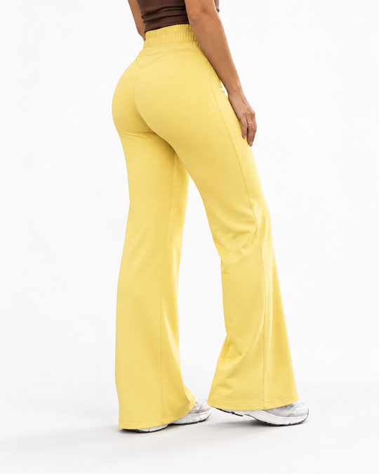 Flared Sportbroek met Hoge Taille