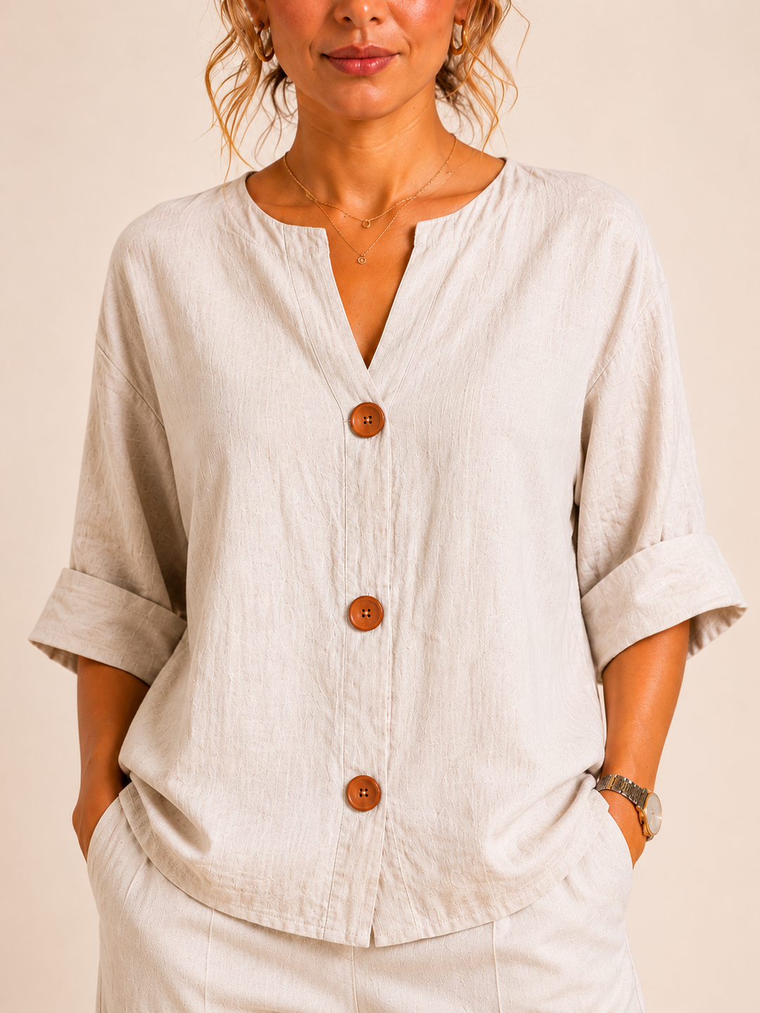 Linnen blouse