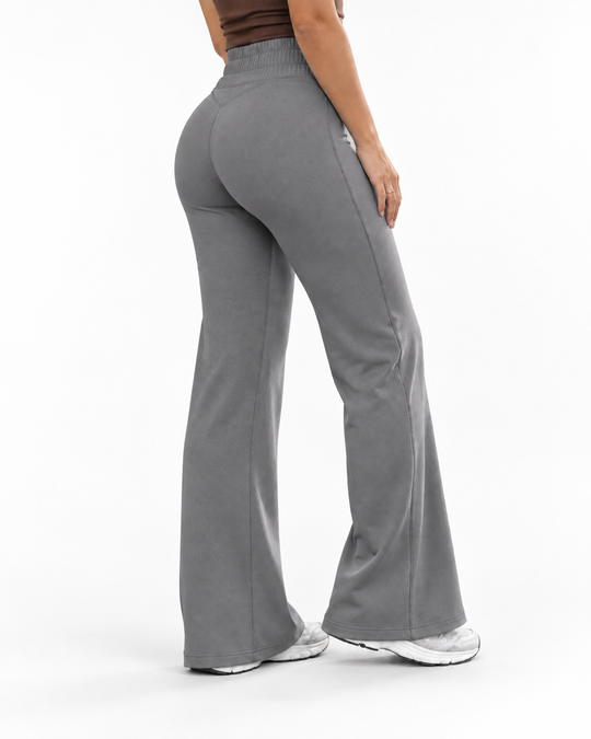 Flared Sportbroek met Hoge Taille