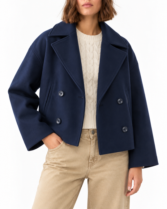 Korte trenchcoat