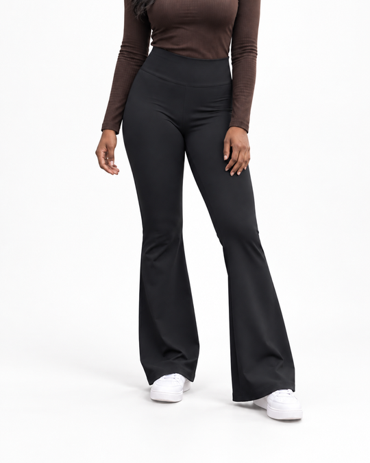Flared Legging met Hoge Taille