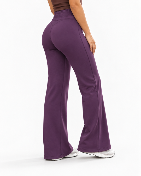 Flared Sportbroek met Hoge Taille