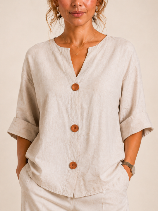 Linnen blouse