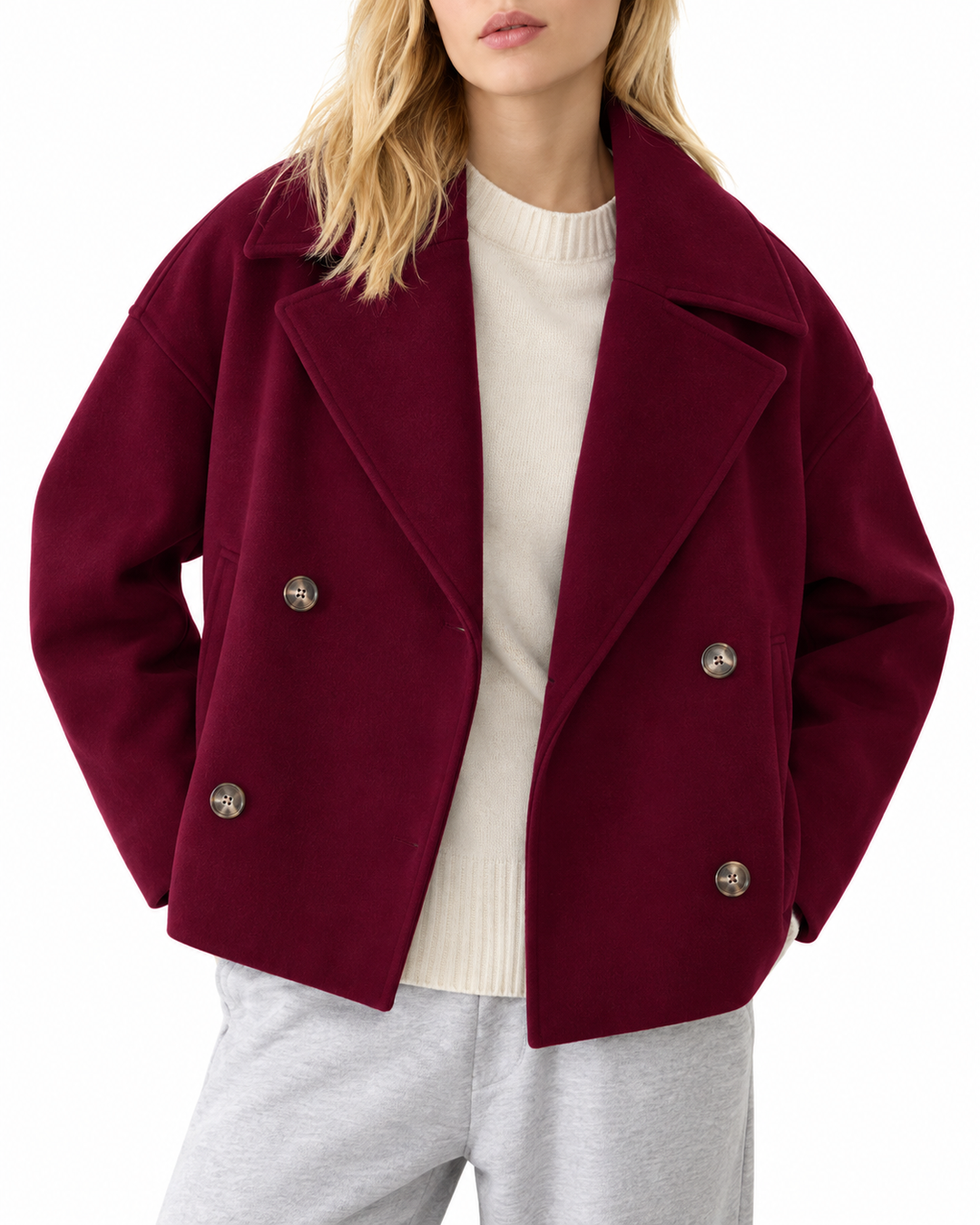 Korte trenchcoat