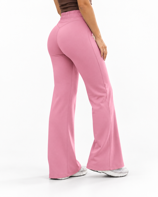 Flared Sportbroek met Hoge Taille