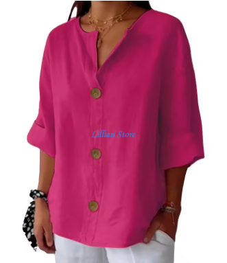 Linnen blouse