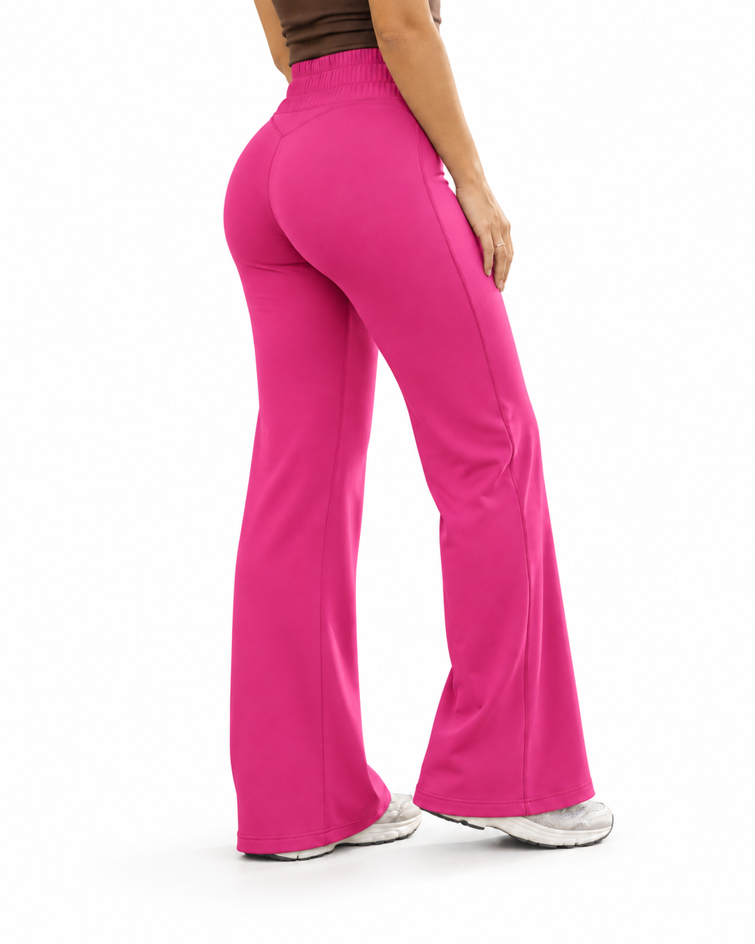 Flared Sportbroek met Hoge Taille