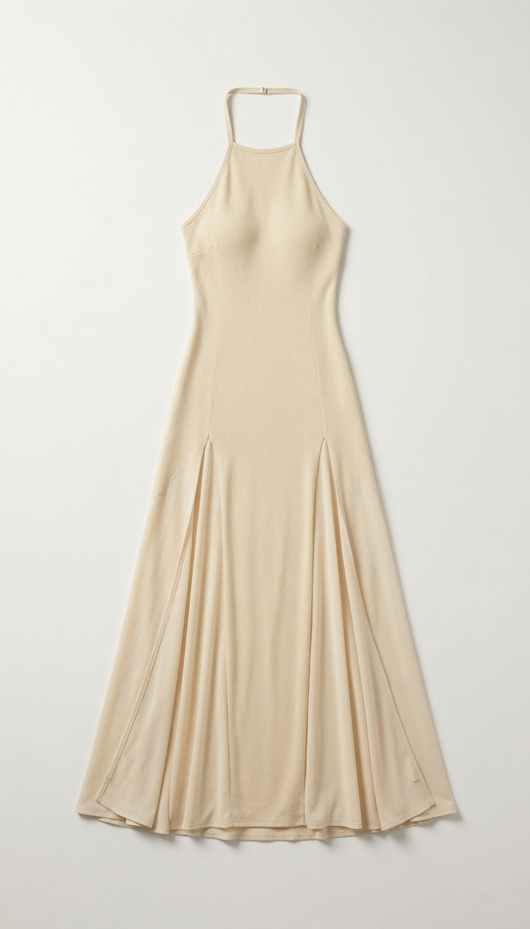 Elegante halterjurk